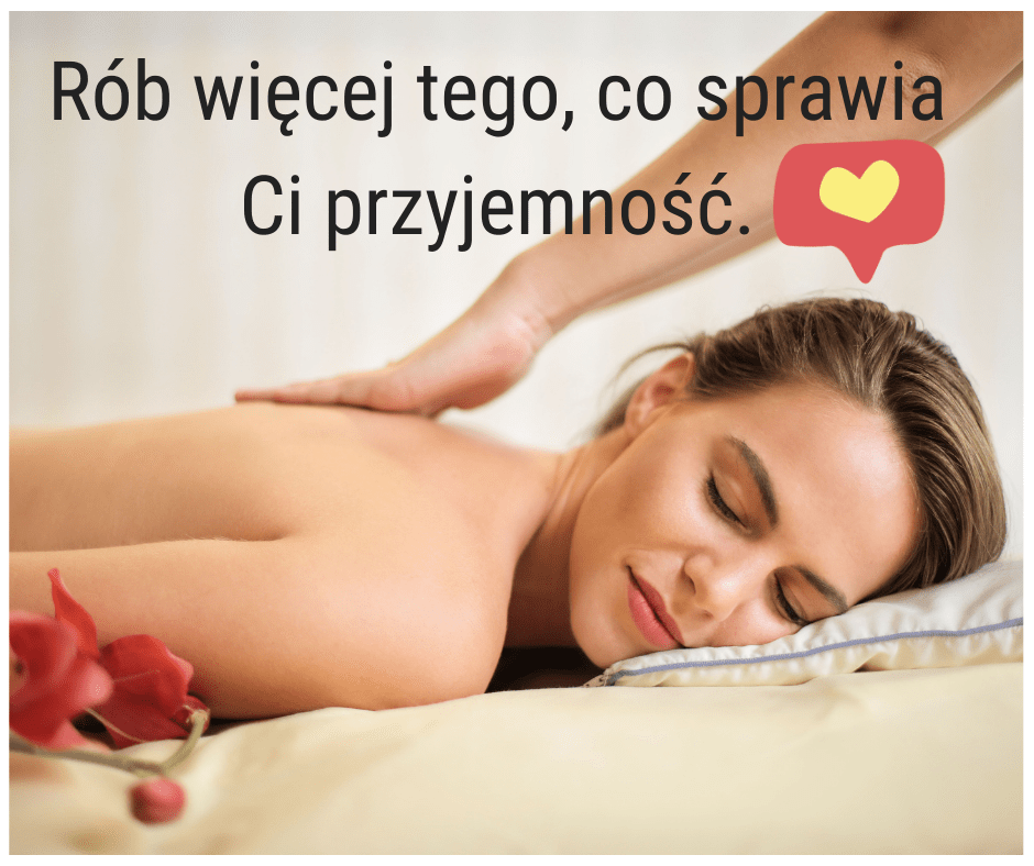 masaże i rozpieszczanie się w jesienne przesilenie
