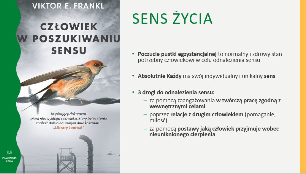 w Poszukiwaniu Sensu - Viktor Frankl