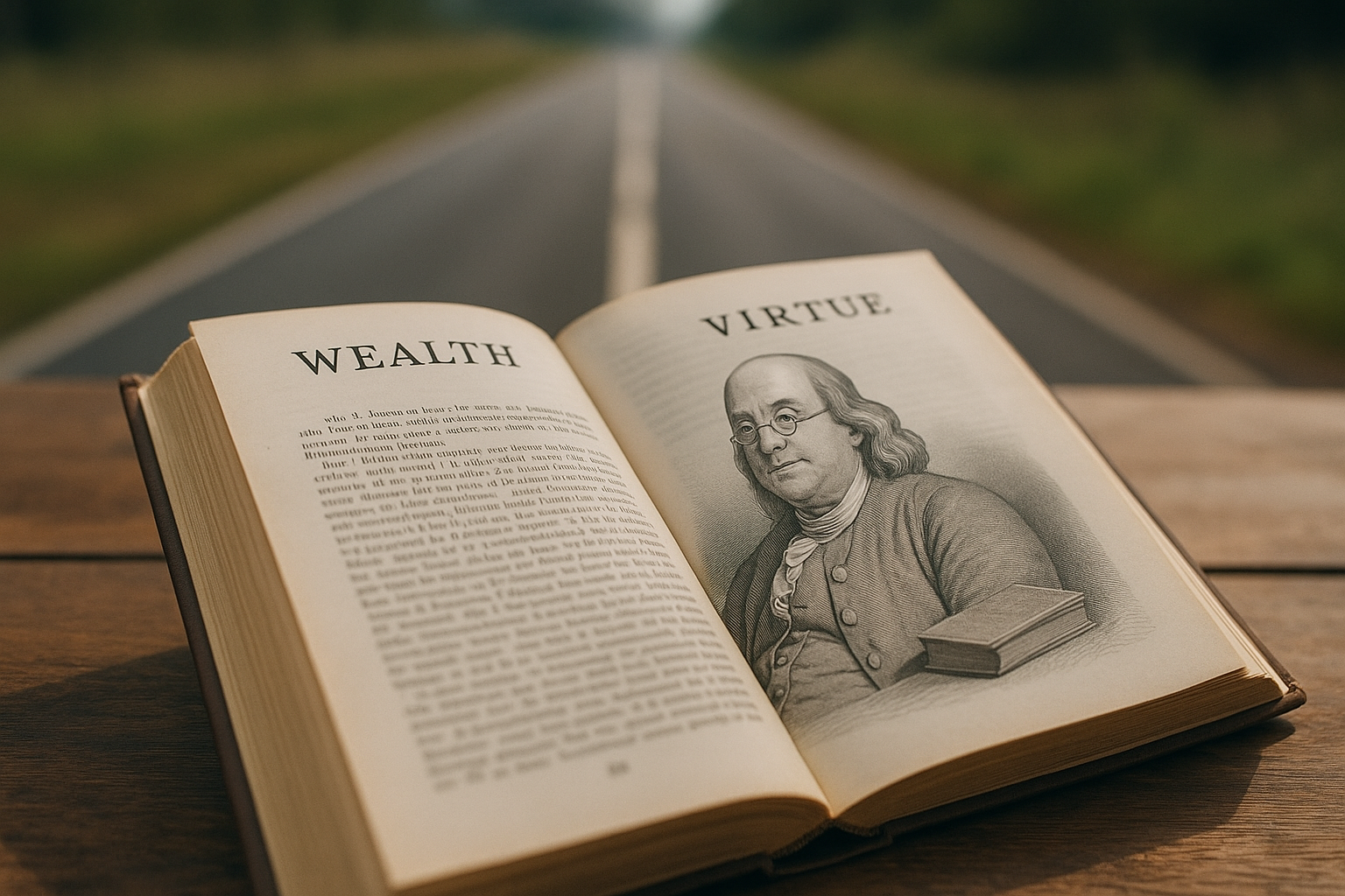 Droga do majątku i cnoty według Franklina Droga do majątku i cnoty według Franklina