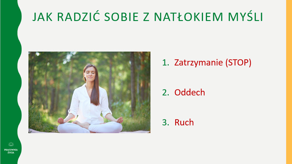 TECHNIKA stop JAK ZATRZYMAC OVERTHINKING