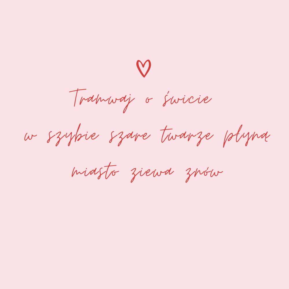 Haiku z życia codziennego