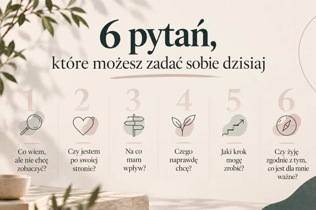 6 pytań